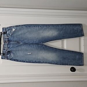 etica Finn Slim Straight Distressed Denim Jean